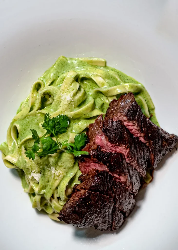 Steak dishes at Frida Midtown