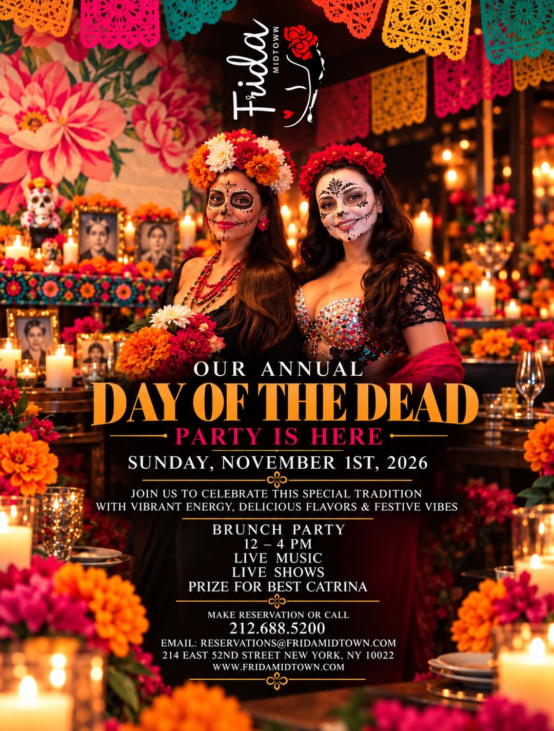Join Frida’s Annual Day of the Dead Fiesta!